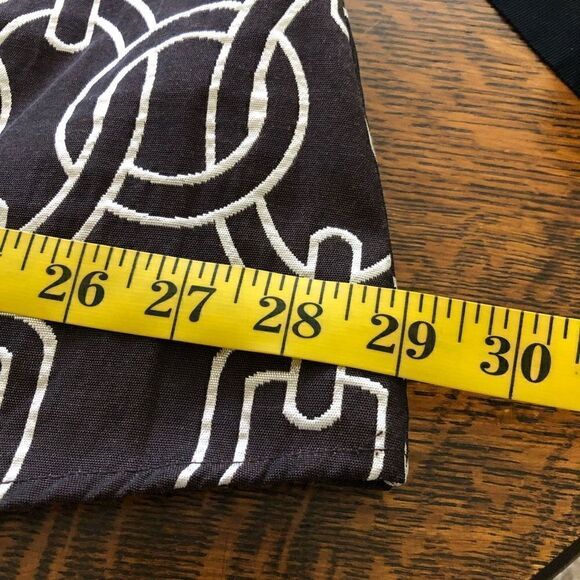 Anthropologie Corey Lynn Calter Dk Brown & Silver Strapless Cocktail Dress 6 - Picture 12 of 12